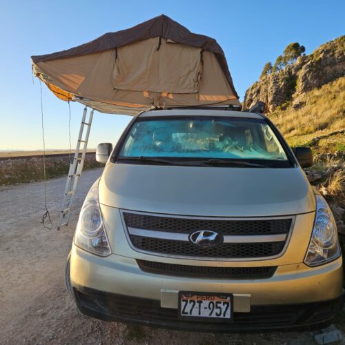 Add your rooftop tent and enjoy your adventures up to 5 people together!