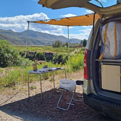Camper equipment for a perfect trip and entertainment!
