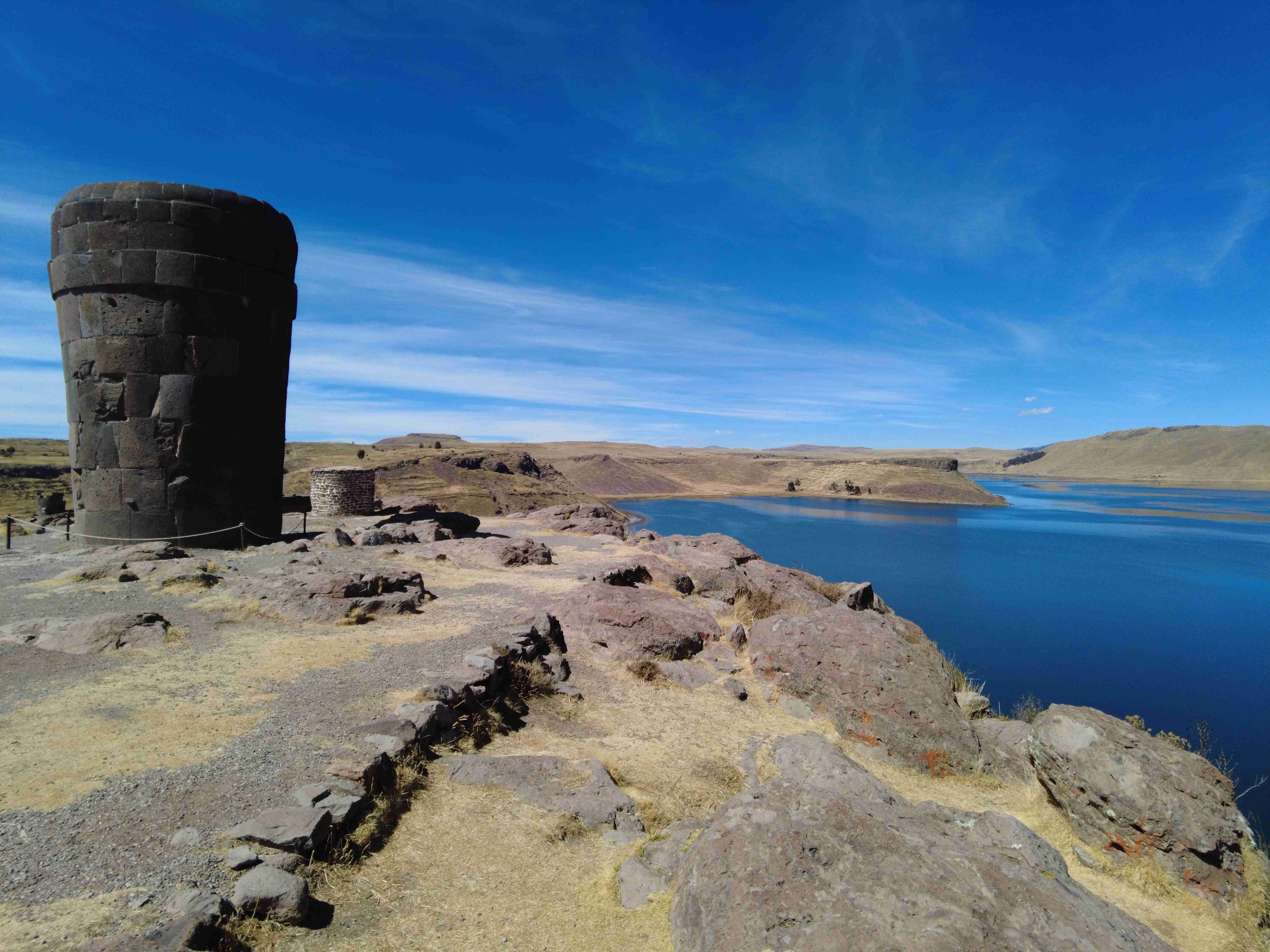 Sillustani Chullpa Juliaca Titicaca